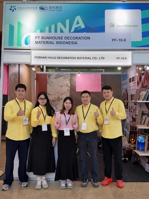 ข่าวบริษัทล่าสุดเกี่ยวกับ ซันฮาวส์ นําเสนอวิธีแก้ไขเพดานและปาร์ติชั่นจากแผ่นไพสม์ ในงาน IndoBuildTech Expo 2026