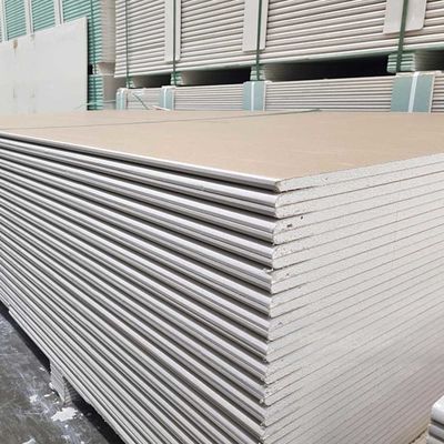 ราคาดี 4x8' 15mm Standard Plaster Board, แผ่นผนังยิปซั่มสำหรับฝ้าเพดานอาคาร ออนไลน์