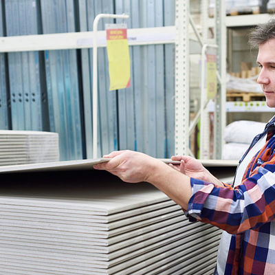 ราคาดี แผ่นยิปซัมกระดาษธรรมดา กันรา กันเสียง 1220 X 2440มม ออนไลน์