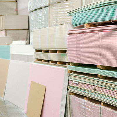 ราคาดี พลาสเตอร์บอร์ดทนไฟ 15 มม. สีแดง สำหรับฝ้าเพดานภายในอาคาร ออนไลน์