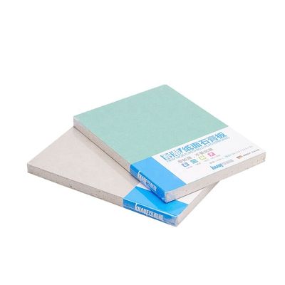 ราคาดี 1220mm X 2440mm Gypsum Plaster Boards กันน้ำสำหรับงานก่อสร้างอาคารคอนกรีต ออนไลน์