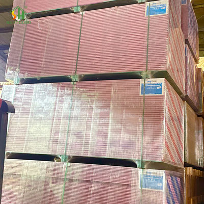 ขายโดยตรง ผนังแห้ง กระดาษพับกันไฟ 9.5Mm/10.5Mm/12Mm 1200X2400Mm กระดาษพับ