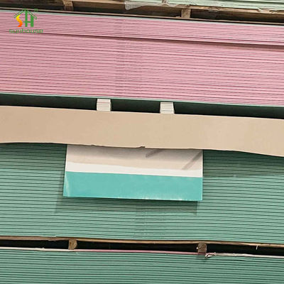 ราคาดี แผ่นยิปซัมบอร์ดกันไฟ 4x8 ฟุต หนา 9 มม. สำหรับผนังภายใน ออนไลน์