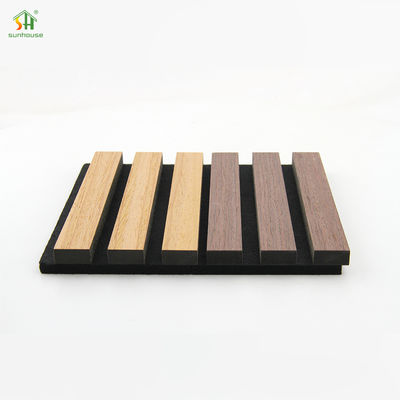 ราคาดี Modern Design 1220*2440mm Akupanel Wood Acoustic Panel with 550kg/m3 Density Enhances Sound Clarity for Living Room and Theaters ออนไลน์
